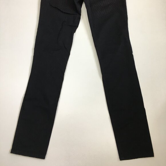 RAG & BONE Chevron Ombre Black Dark Plum Faux Pockets Faux Pockets Skinny Jeans - Picture 13 of 13